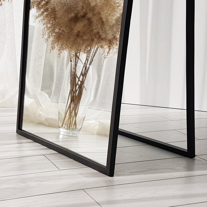 Hanah Home Espejo Cheval Cool Ayna Negro 170x50cm